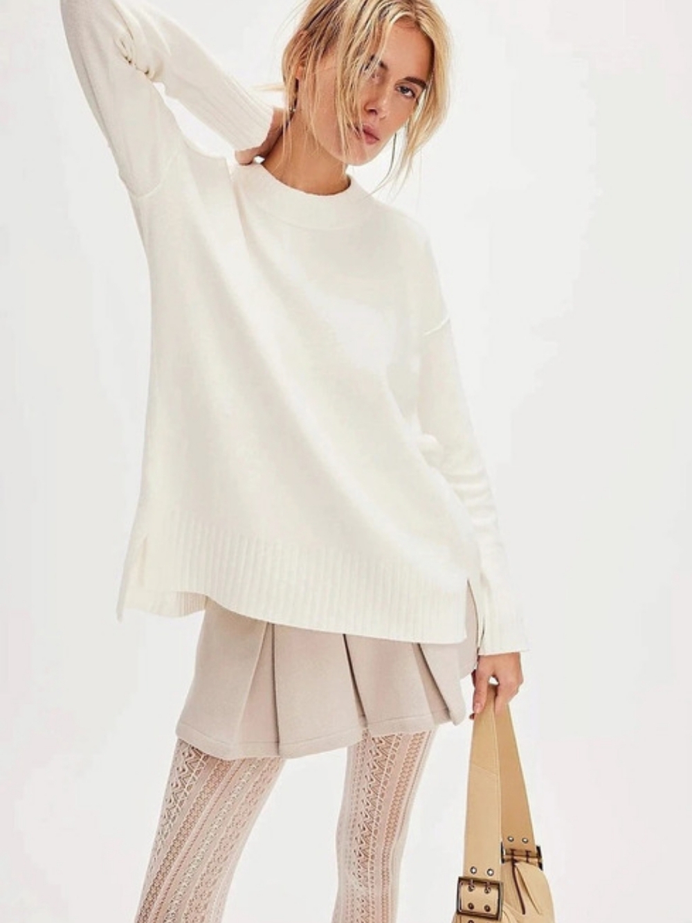 Free People Sweater Phoebe Oversize Sweater Fall Autumn